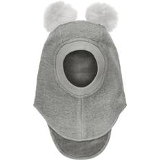 18-24M Luer Huttelihut Balaclava Wool Alpaca Pompoms 52\2-4Y Hodeplagg hos Magasin