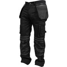 Workwear & Equipment B&Q Sss Mens Work Trousers Cargo Multi Pockets Work Pants, S:30W/32L, M:32W/32L, L:34W/32L, Xl:36W/32L, Xxl:38W/32L And 3Xl:40W/32L One