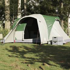 Camping & Outdoor vidaXL Family Tent Dome 6-Person Green Waterproof