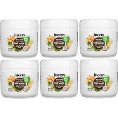 Inecto Hair Masks Inecto Moisturising Coconut Hair Mask 6 x 300 ml
