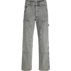 Jack & Jones Jjieddie Jjpainter Sq 053 Locker Geschnitten Grau