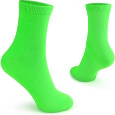 Underwear The Glowhouse Men's Neon Teddy Boy Socks Rock N Roll 60s 70s 80s Fancy Dress Socks Green