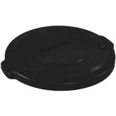 Brute 20 gal Flat Trash Can Lid Black