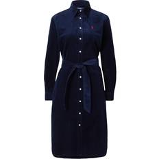Fløjl Kjoler Polo Ralph Lauren Polo Ralph Lauren Blusekjole navy