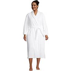 Lands' End Women Robes Lands' End Cotton Terry Long Spa Bath Robe