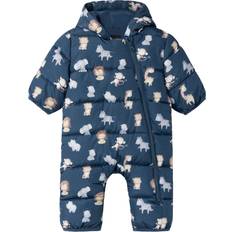 Combi-pantalons Name It Baby May Dark Denim Blue 0-3 months