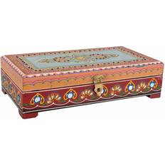 Red - Women Jewellery Storage Alexandra House Living Traditional Jewelry Box