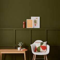 Paint Dunelm Olive Matt Emulsion Paint Green