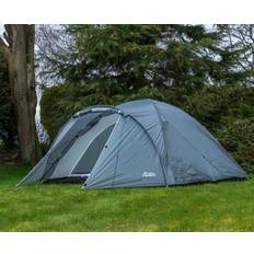 4 ppl. Tents Andes 4 Person Easy Pitch Tent Grey One Size