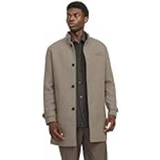 Beige - Hombre Abrigos Jack & Jones Abrigo De Lana Taupe