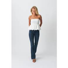 Blå - Dame Klær Gina Tricot Low waist bootcut jeans