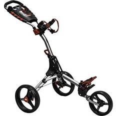 Golfvagnar på rea EzeGlide Easyglide Compact+ 360 Golf Trolley - Charcoal/Red