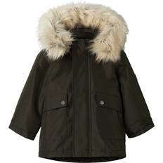 Name It Water Resistant Parka - Raisin (13235516)