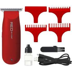 Shavers & Trimmers Red by Kiss Hair Clipper Mini Cordless USB-C Rechargeable