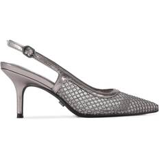 Grey Heels & Pumps Carvela Women's Heels Gunmetal Fabric Lavish