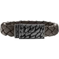 Leather Bracelets Police Men's Bracelet S14AHW04B Leather 19