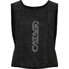 Polyester Body Protectors Catago Reflective Riding Vest For Trainer - Noir