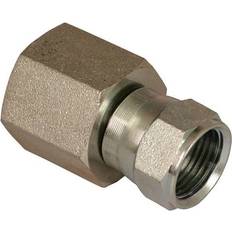 Check Valves Apache 39006200 .62 in. Female JIC x .50 in. Female Pipe Swivel- Hydraulic Adapter