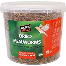 Extra Select Dried Mealworms Wild Bird Feed Treat 5 Litre