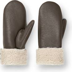 Day Et Faux Shearling Mittens Major Brown