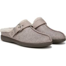 35 ½ - Damen Holzschuhe Bzees For LifeStride Eternity Clog Shoes Beige Fleece Fabric