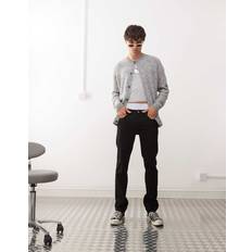 Sleeze Svarta, stilrena skinny jeans med superstretch-Svart/a