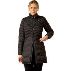 Two-way Zipper Coats Ariat Ideal Down Coat - Black