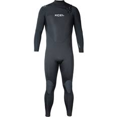 Xcel Axis Full 4 3mm Chest Zip Wetsuit Black