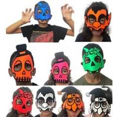 Children - Halloween Masks Shatchi Halloween kids face masks cosplay costume fancy dress party eva pumpkin skull