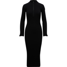 Dresses Moncler Ribbed Sweater Dress Black