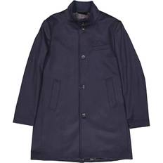 J.Lindeberg Men Coats J.Lindeberg Jesse Melton Cashmere Coat - Blue