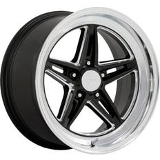American Racing VN514 Groove Gloss Black Milled Diamond Cut Lip 10x18