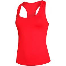 Rosso Canottiere BB by Belen Berbel Basic Tank Top Women red