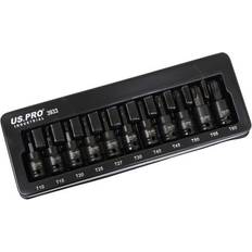 3/8 Impact Torx T-Star 11-Piece T10-T60