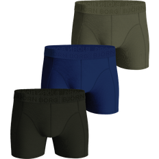 Björn Borg Herr Kalsonger på rea Björn Borg Cotton Stretch Boxer 3-Pack Herr, XL, MULTIPACK