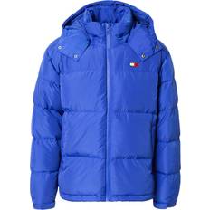 Tommy Jeans Water Repellent Down-Filled Alaska Puffer Jacket BRIGHT BLUE