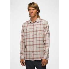 Flannel Clothing Prana Men's Dolberg Flannel Shirt Chalk