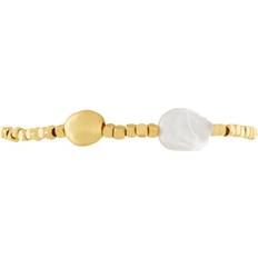 Audrey Perlenarmband Goldplattierung