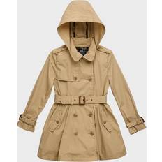 Brown - Trenchcoats Ralph Lauren Hooded Trench Coat in Classic Khaki