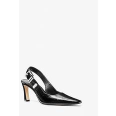 Tacchi e Décolleté Michael Kors Darrington Crackled Patent Leather Slingback Pump