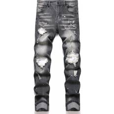 Shein Mens Casual Streetwear Ripped Jeans