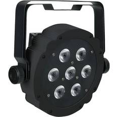 Studio Equipment Showtec pro compact par 7 tri rgb, schwarzes gehäuse