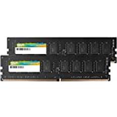 Silicon Power SP 32 GB 2 x 16 GB -DDR4-2666 MHz 288 pin CL19 1,2 V icke-ECC obuffrad UDIMM skrivbordsminne kompatibel med Intel Skylake-X plattformar/Kaby Lake-X CPU Series moderkort