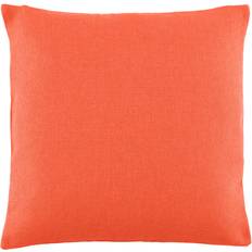 Dunelm Barkweave Complete Decoration Pillows Orange (55x55cm)