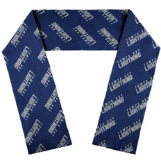 Blue - Women Scarfs Wear by Erin Andrews Tampa Lightning Wordmark Scarf