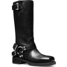 Femme Bottes hautes Michael Kors Botte de moto Crosby - Noir