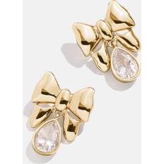 Transparent Bijoux Baublebar Belle Bow & Cubic Zirconia Drop Earrings