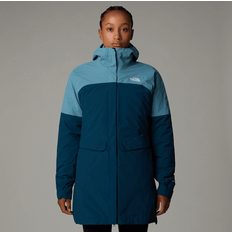 The North Face Women's Dryvent Mono Triclimate 3-in-1 Parka Midnight Petrol-algae Blue Midnight Petrol-Algae Blue