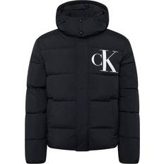 XXS Vêtements d'extérieur Calvin Klein Jeans Jacke 'ESSENTIALS' schwarz weiß