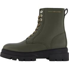 Tommy Hilfiger Oxford Tommy Hilfiger Bicolor Leather Lace-up Army Green
